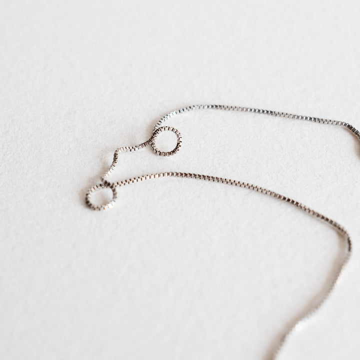 Sterling Silver Venetian Box Chain 18"