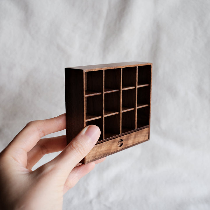 Mini Wooden Display Shelf