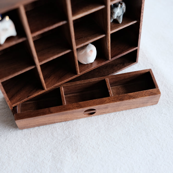 Mini Wooden Display Shelf