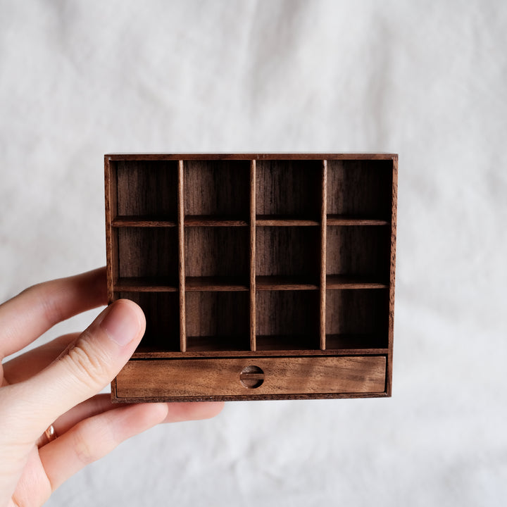 Mini Wooden Display Shelf
