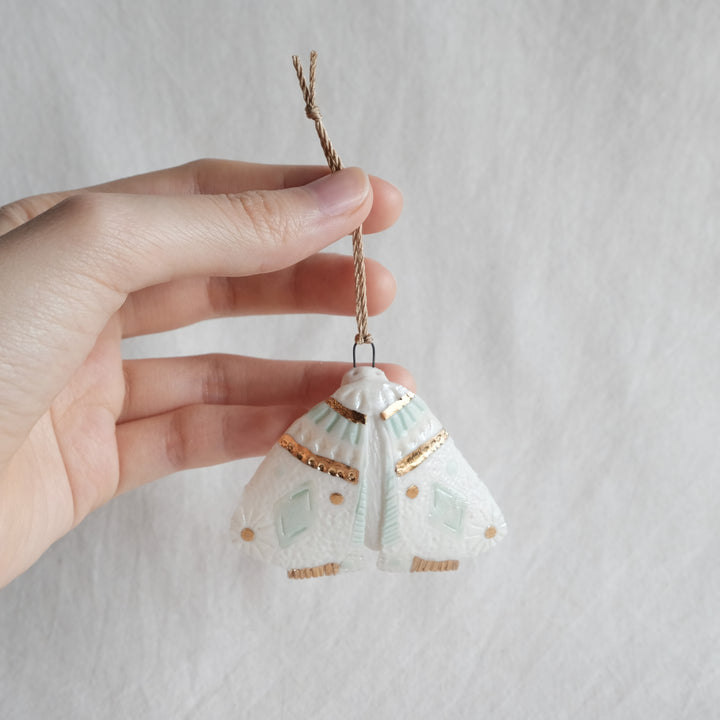 Porcelain Moth Wall Hanging | Curves