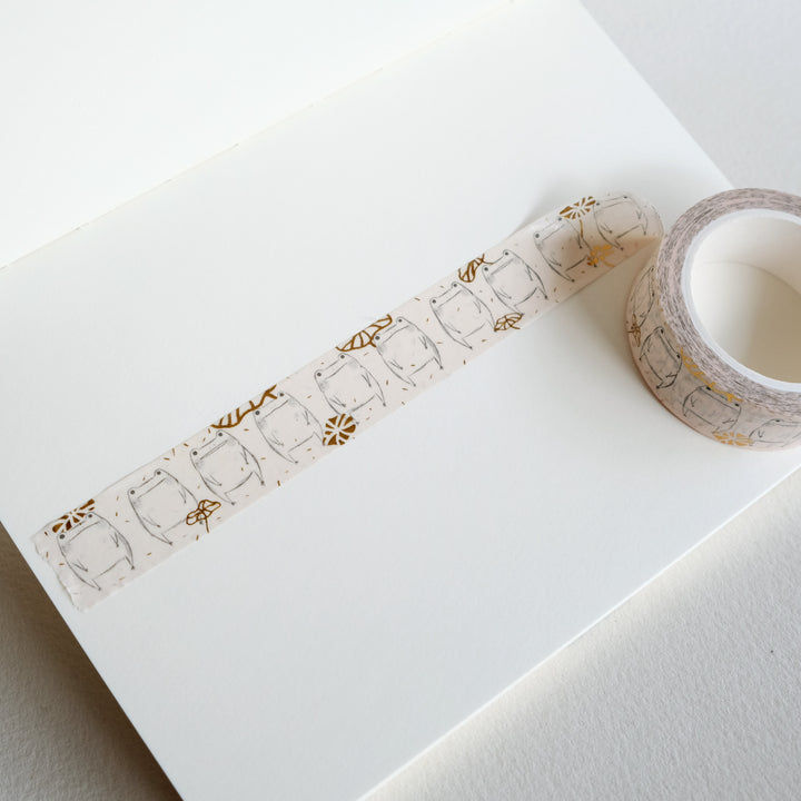 Expressions of Frog Washi Tape