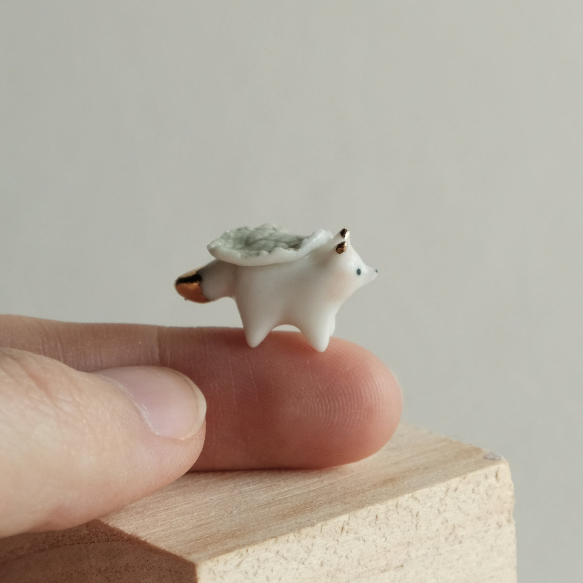 Leaf Fox Guardian – Lithops Studio