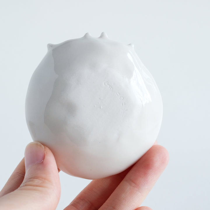 Bear Couple Dish | Etched Eyes White Stardust