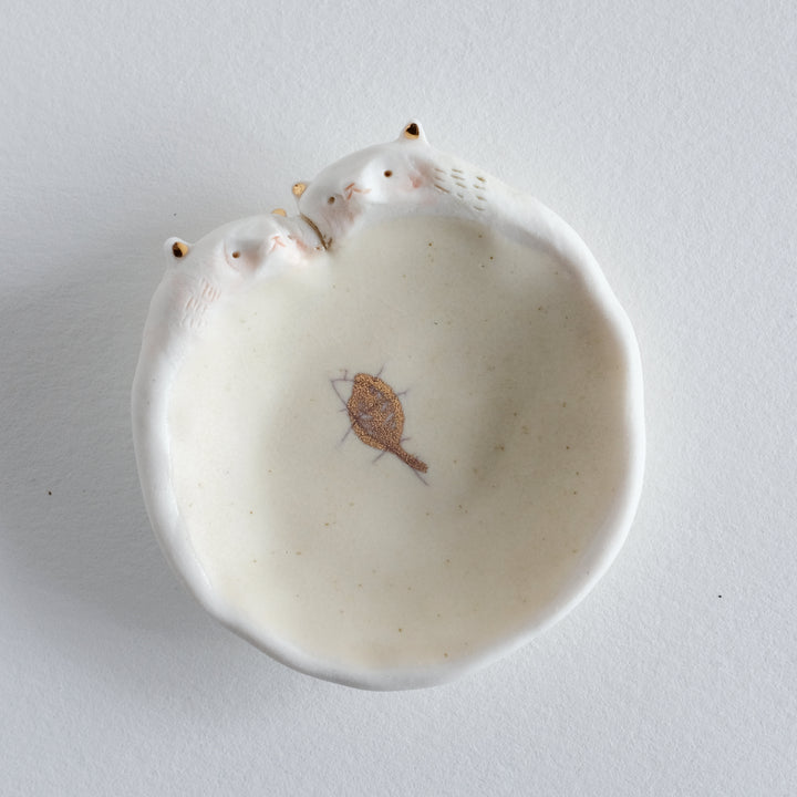 Bear Couple Dish | Matte Leaf