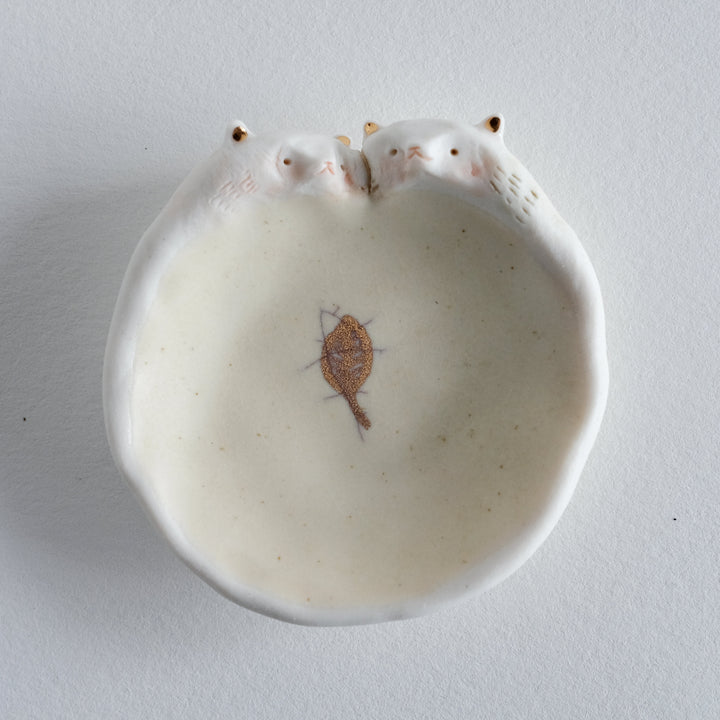 Bear Couple Dish | Matte Leaf
