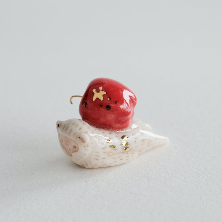 Snow Monkey Guardian | Apple Back