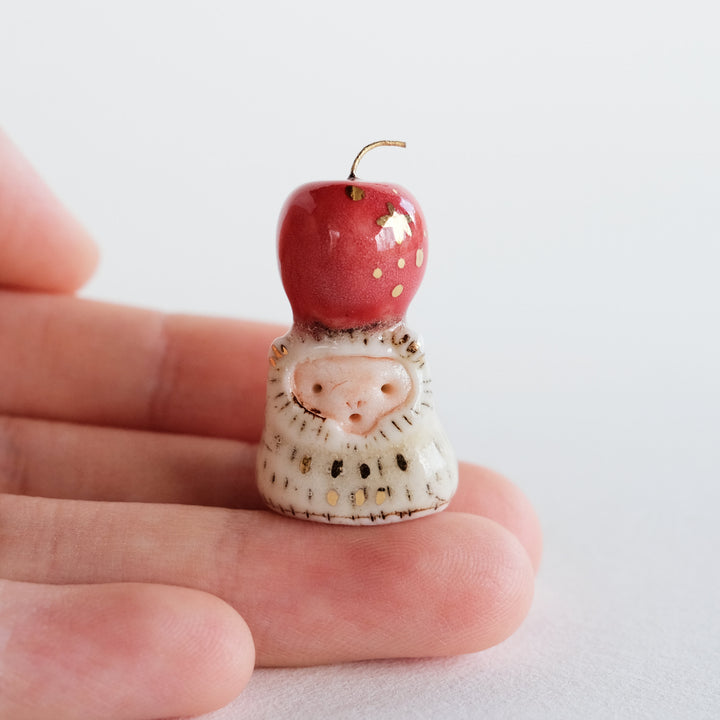 Snow Monkey Guardian | Apple Head