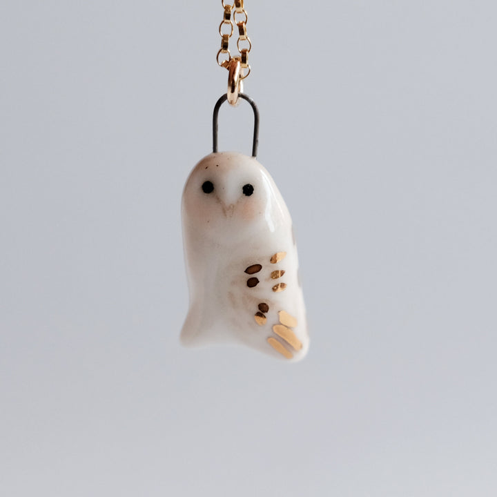 Barn Owl Necklace