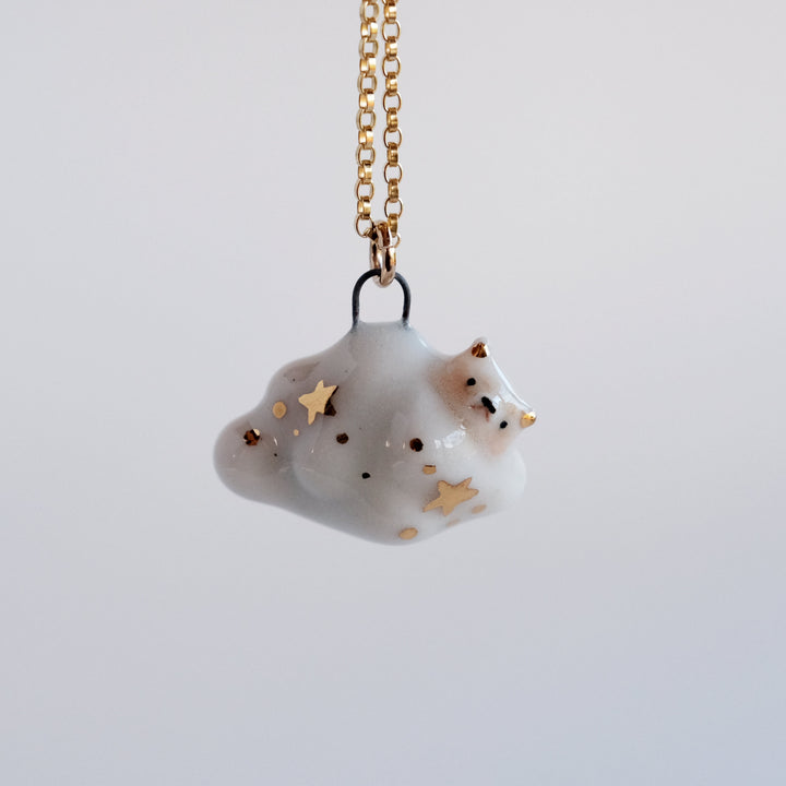 Head Above the Clouds Necklace | Bear