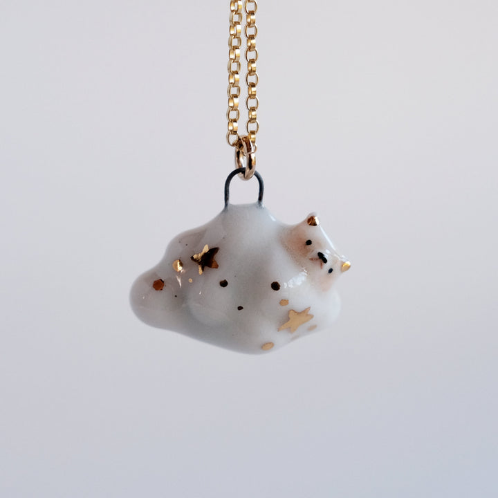 Head Above the Clouds Necklace | Bear