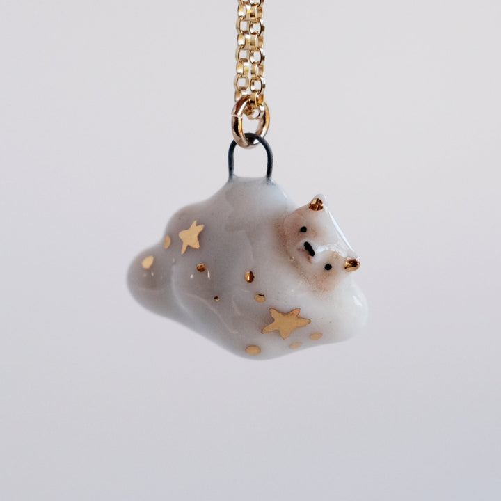 Head Above the Clouds Necklace | Bear
