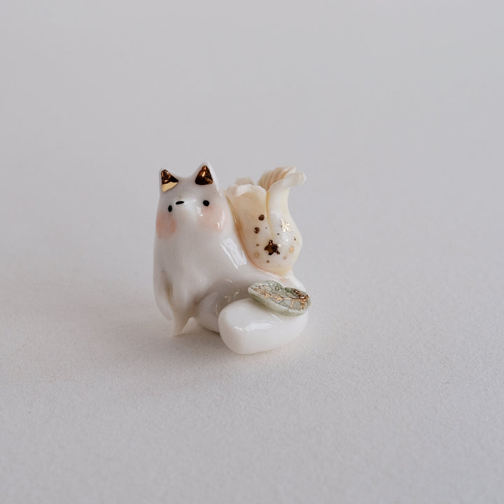 Fox Guardian | Yellow Bloom Bud Holder