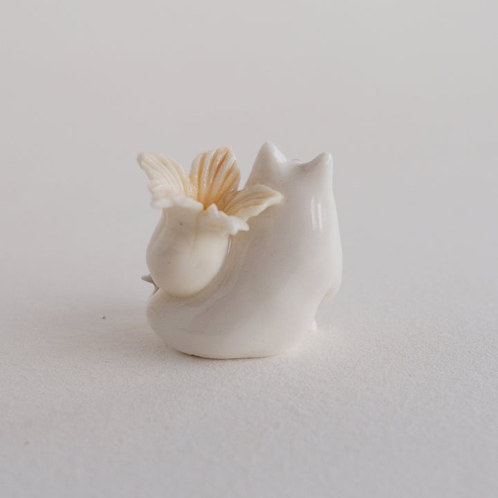 Fox Guardian | Yellow Bloom Bud Holder