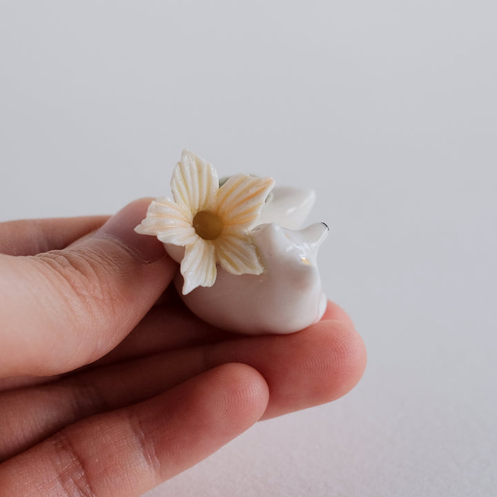 Fox Guardian | Yellow Bloom Bud Holder