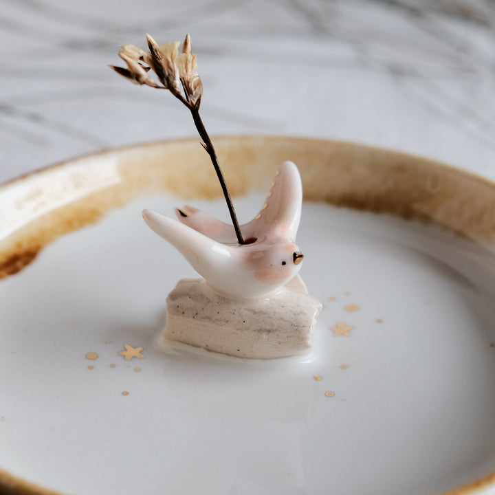 Guardian Dish | Peach Bird