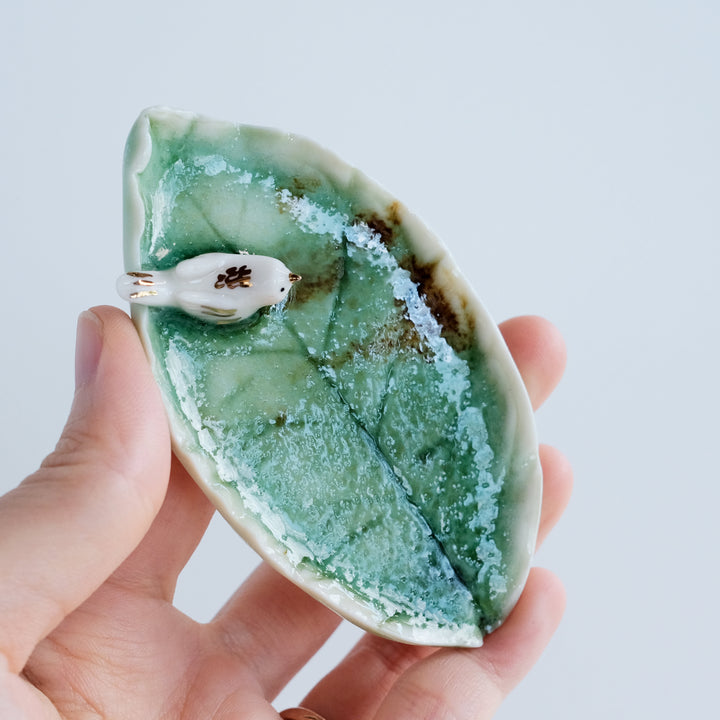 Leaf Dish | White Bird