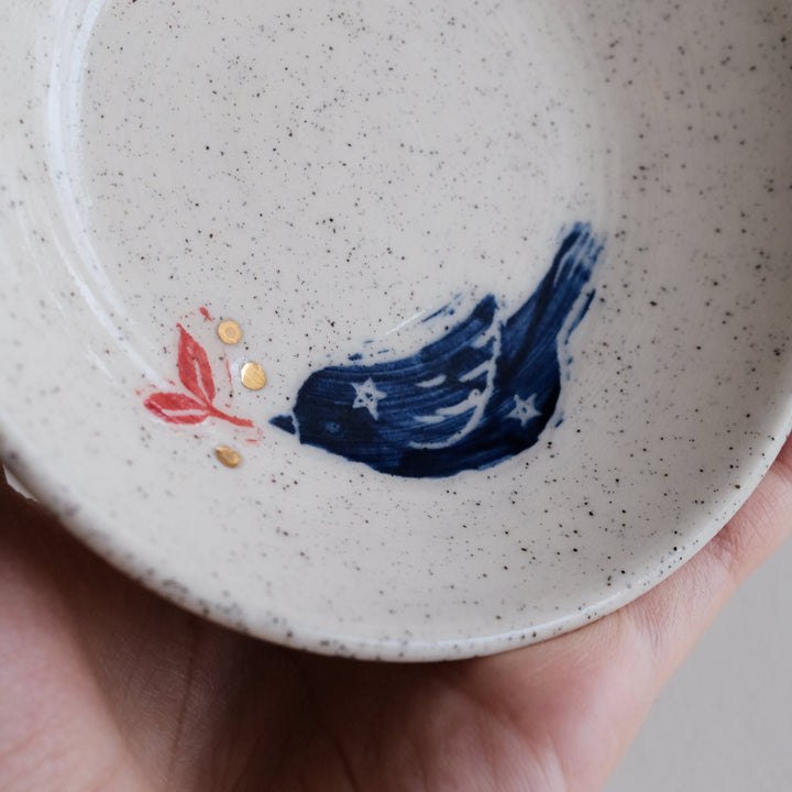 Speckled Dish | Blue Bird