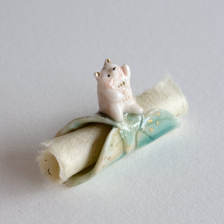 Scroll Bearer | Little Brown Bear