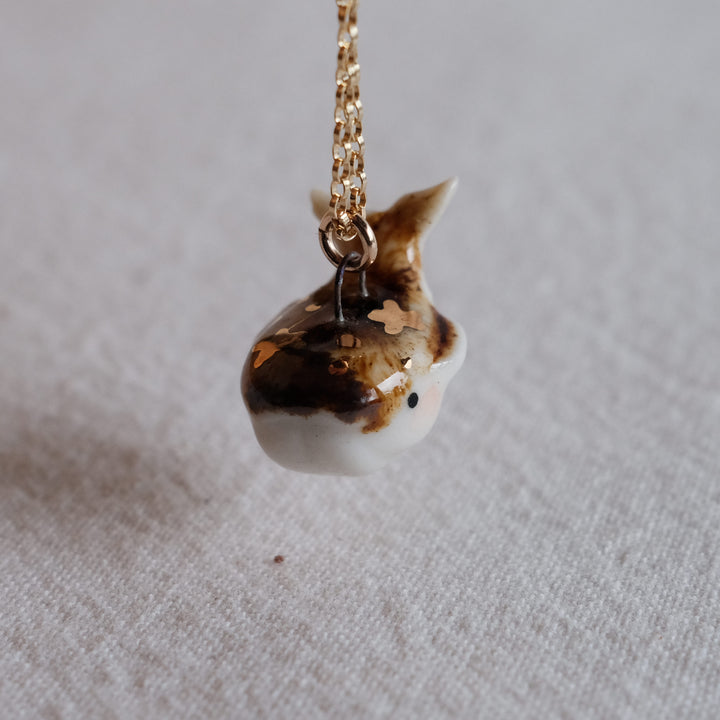 Coffee Whale Necklace