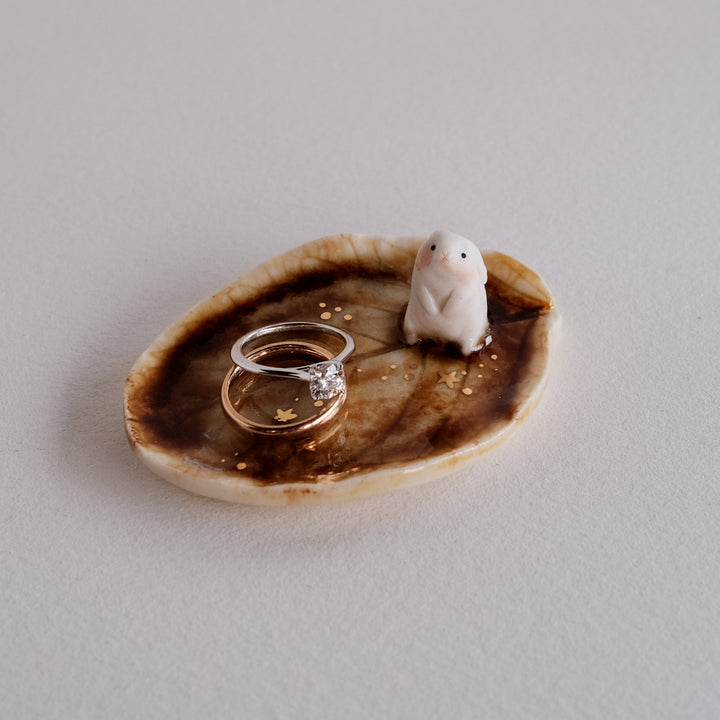 Leaf Dish | Curious Bunny
