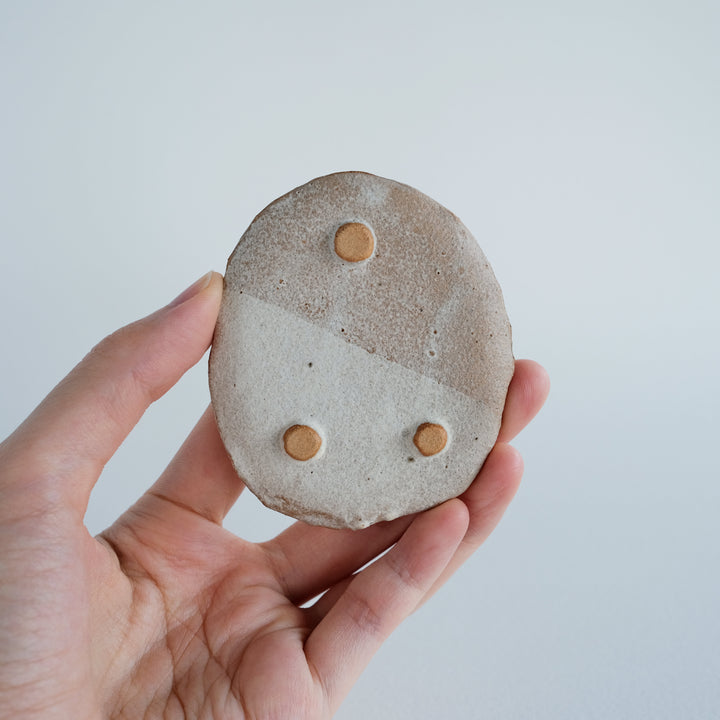 Footed Dish | Enso Leaping Bunny