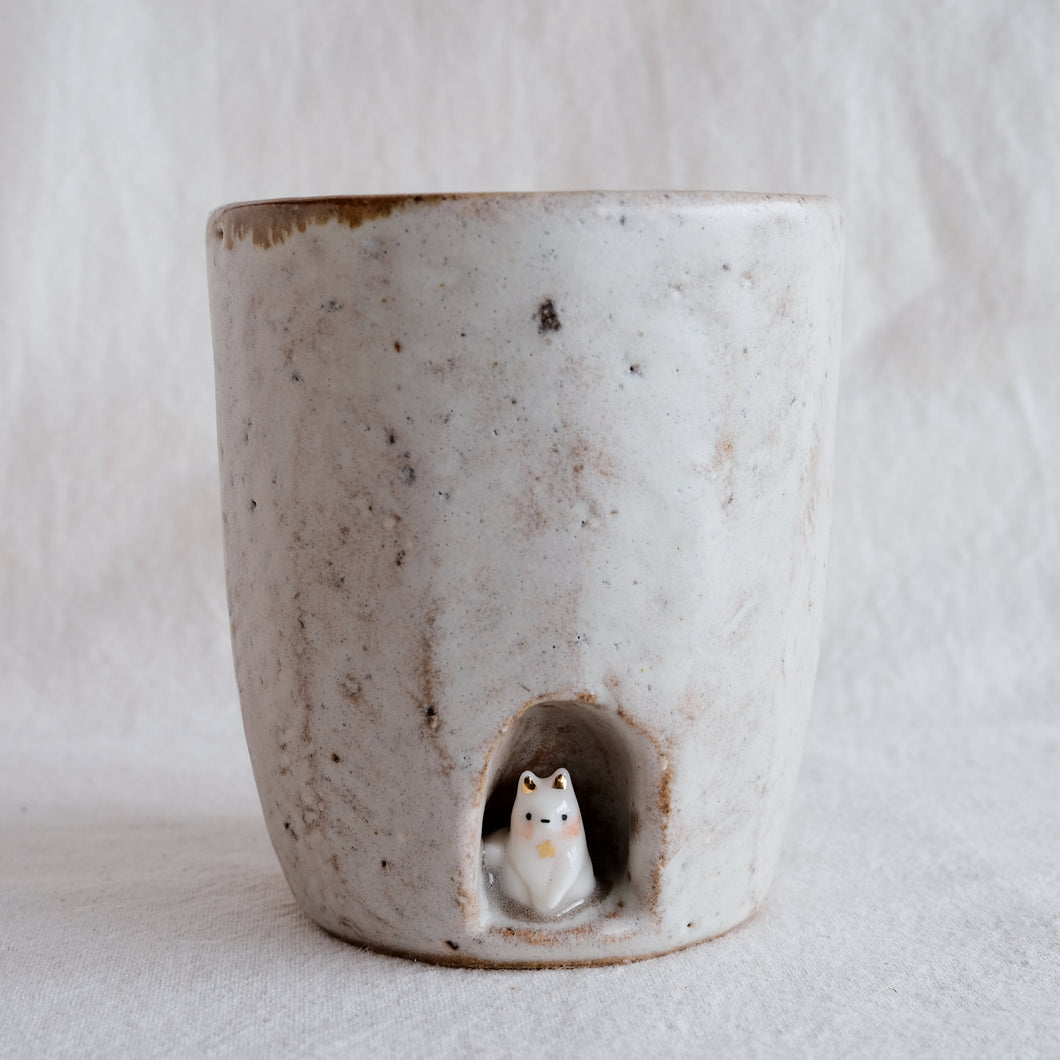 Fox Cave Cup | Carved Cross