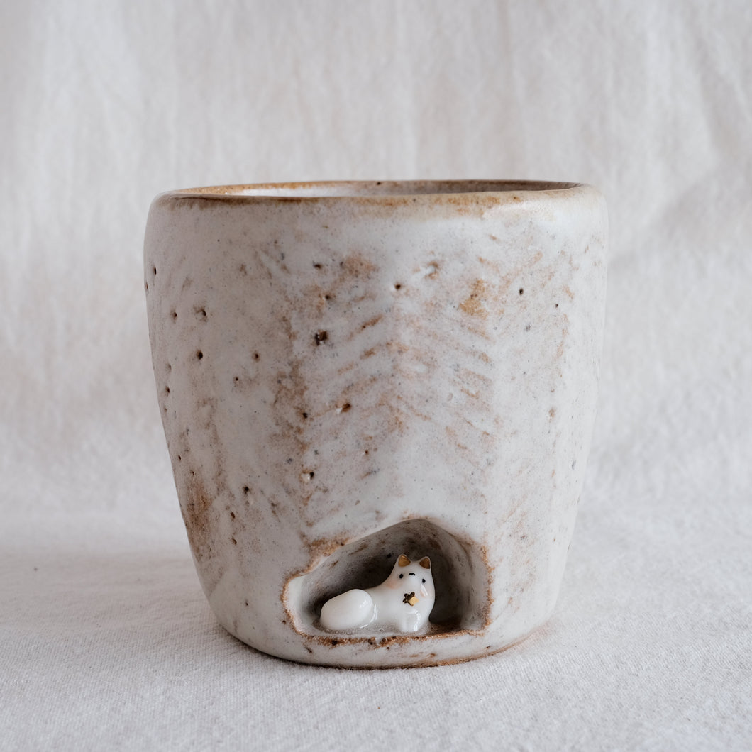 Fox Cave Cup | Carved Restful