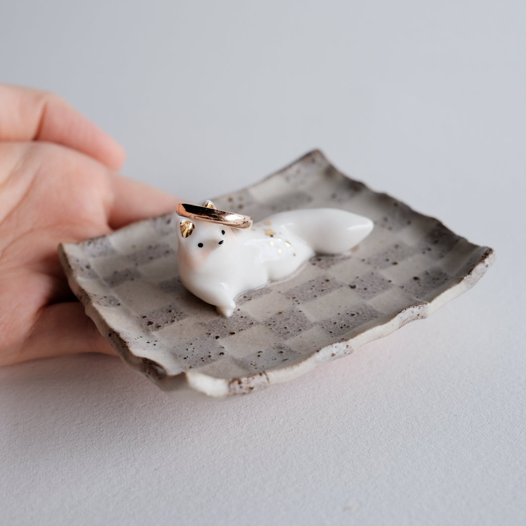 Fox Nerikomi Dish