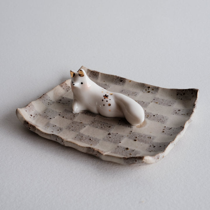 Fox Nerikomi Dish