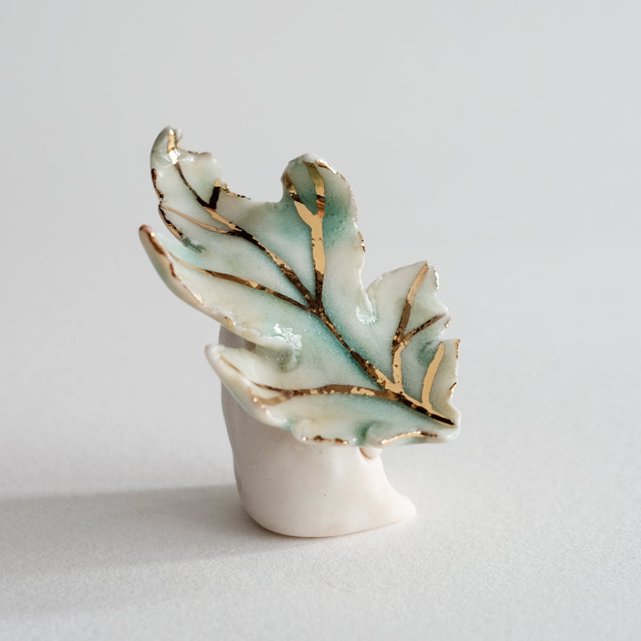 Bear Guardian | Fallen Chrysanthemum Leaf