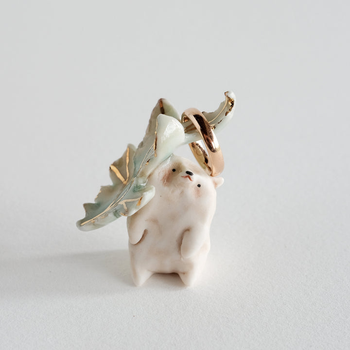 Bear Guardian | Fallen Chrysanthemum Leaf