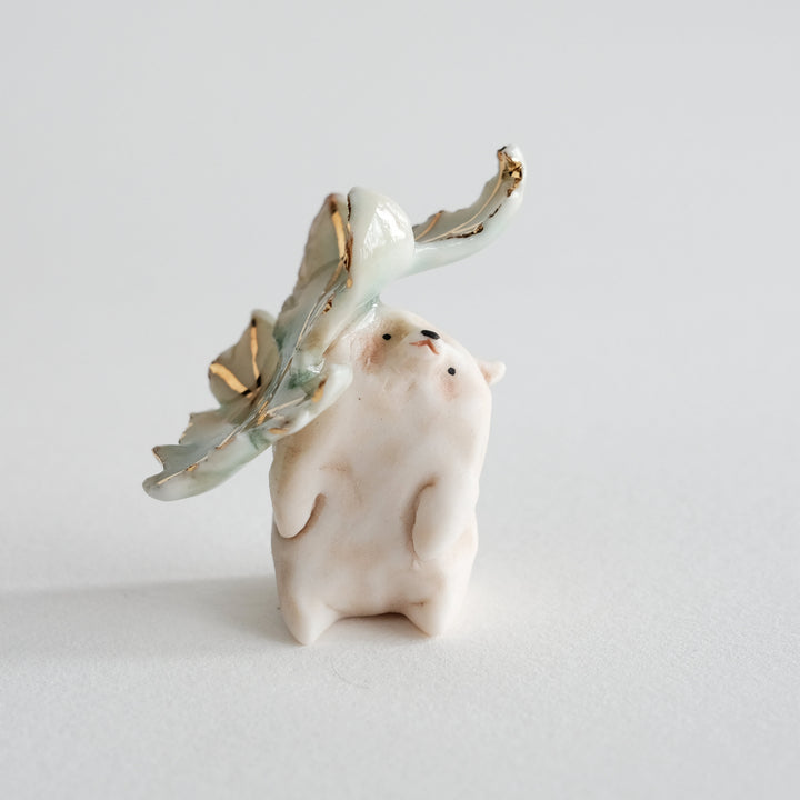 Bear Guardian | Fallen Chrysanthemum Leaf