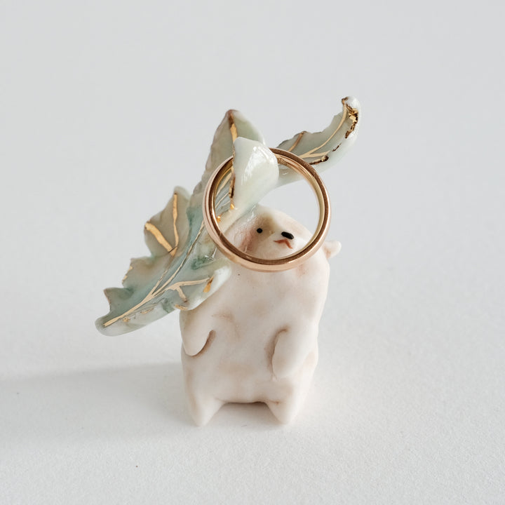 Bear Guardian | Fallen Chrysanthemum Leaf