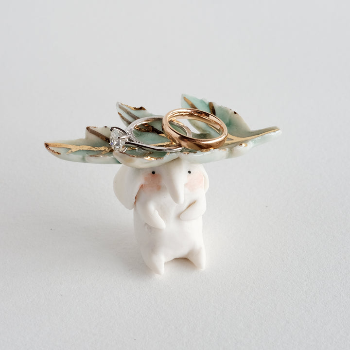 Elephant Guardian | Fallen Chrysanthemum Leaf