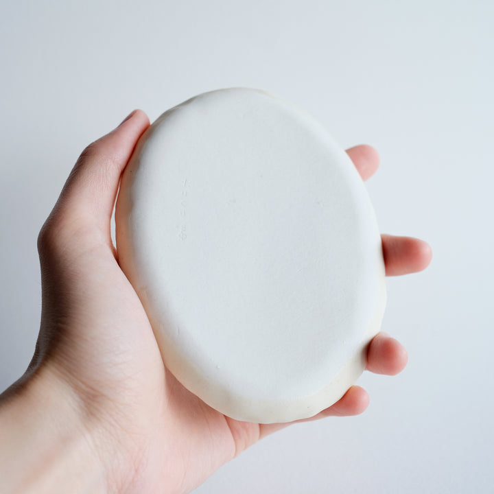 Porcelain Fox Pair Dish | Crescent Star Stand Sit