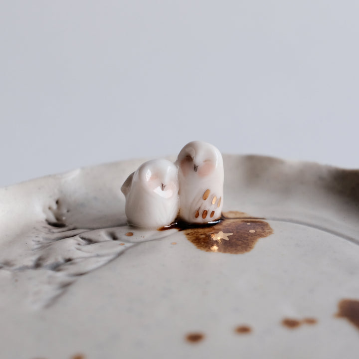 Guardian Dish | Cuddling Owls