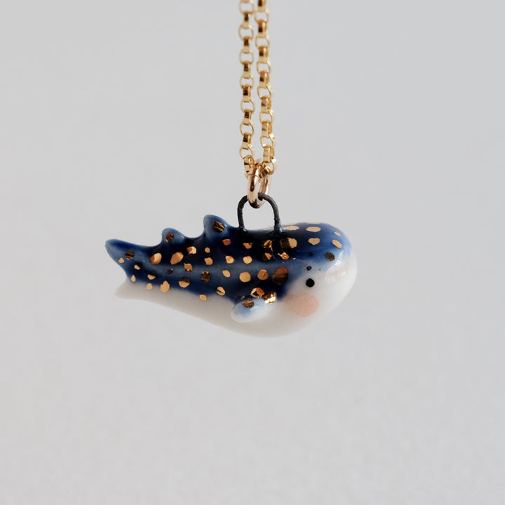Dark Blue Whale Shark Necklace