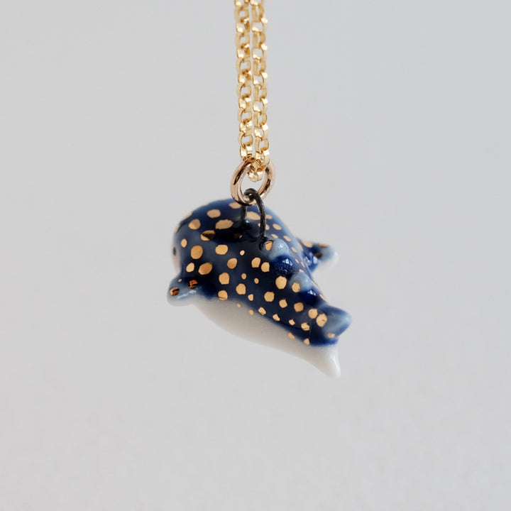 Dark Blue Whale Shark Necklace