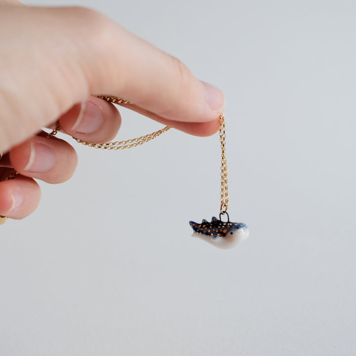 Dark Blue Whale Shark Necklace