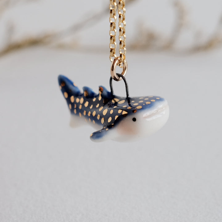 Dark Blue Whale Shark Necklace