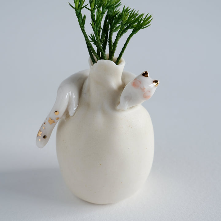 Bud Vase | Dumpling Cat