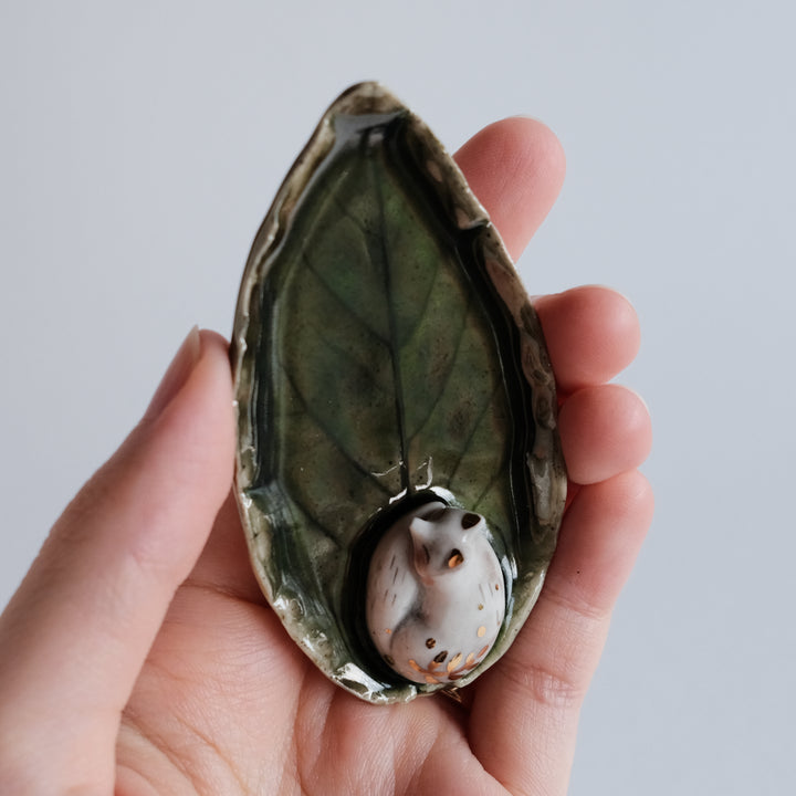 Fern Fox Ring Holder