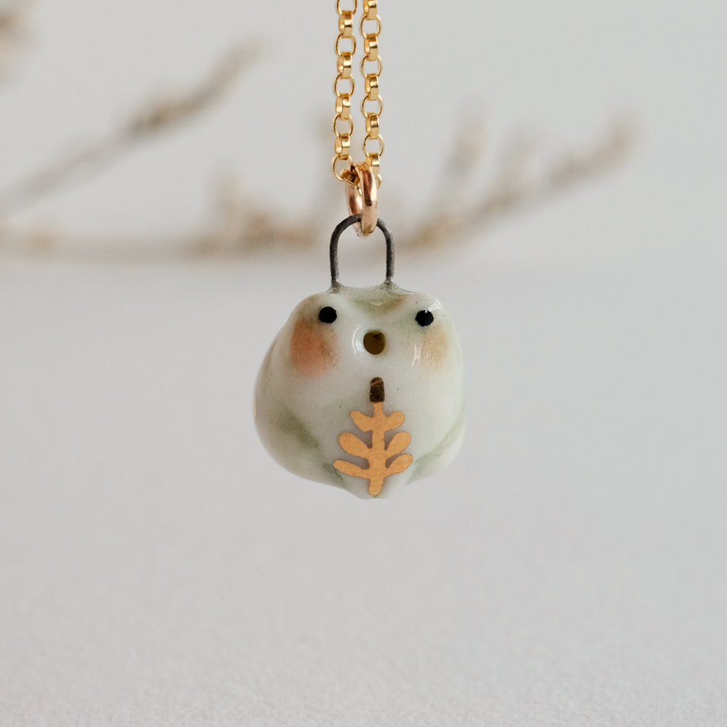 Fern Frog Necklace