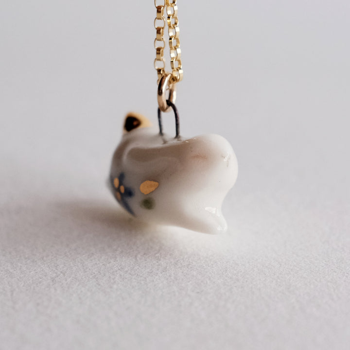 Flower Bunny Necklace