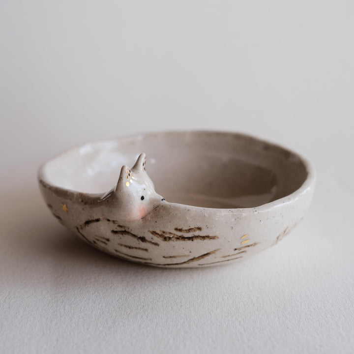Curled Fox Bowl | Oval