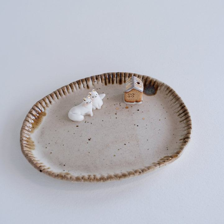 Fox Pair Dish | Lean on me