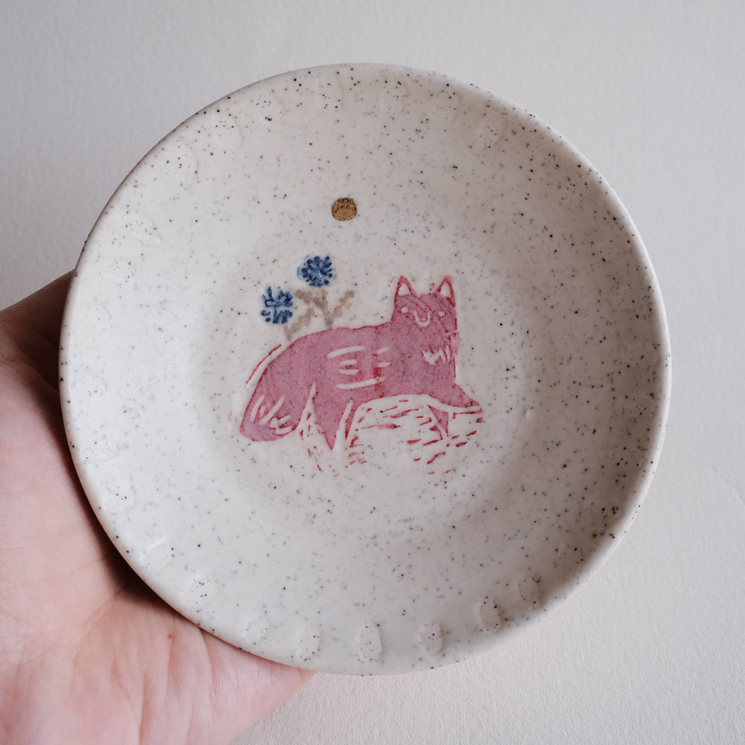 Speckled Dish | Red Wandering Fox