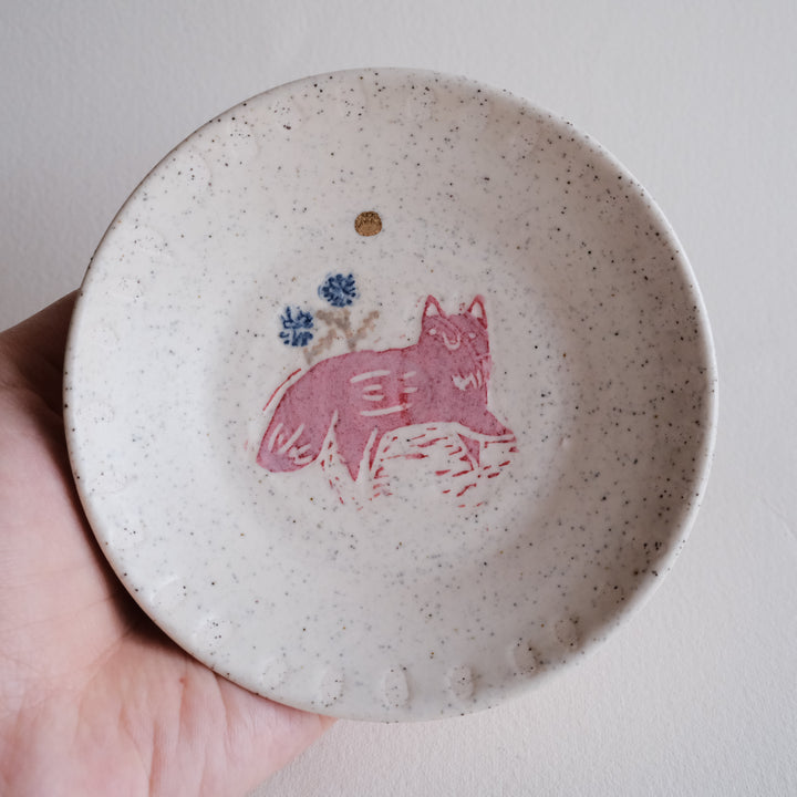 Speckled Dish | Red Wandering Fox