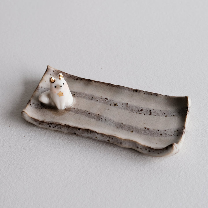 Striped Nerikomi Dish | Fox